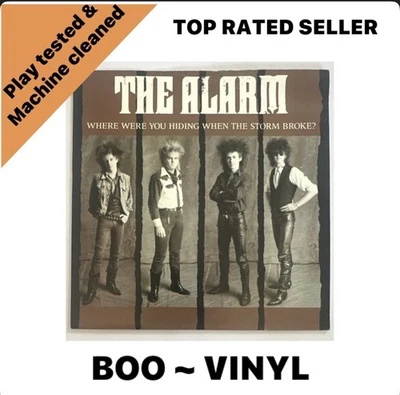 The Alarm - Where Were You Hiding When The Storm Broke? (7") EX / VG+ CON Foto 1 de 4