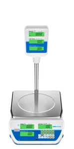 Ladenpreis-Rechenwaage Dual Display SWZ-15DPa Open Box Adam Equipment - Bild 1 von 3