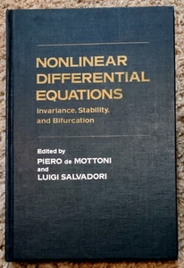 Nonlinear Differential Equations, Invariance, Stability, and Bifurcation - Picture 1 of 9