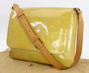 Borsa a tracolla originale Louis Vuitton Thompson Street beige (giallo)... - Foto 1 di 22
