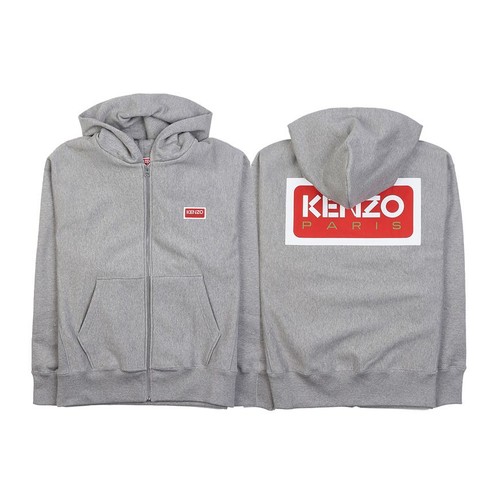 Kenzo Uomo Stampa Logo con Cappuccio e Zip 59658293