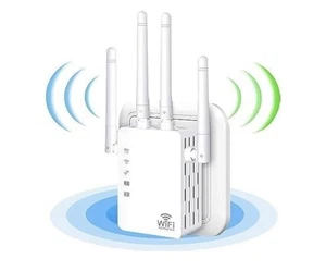 5G 2.4G 1200Mbps WiFi Range Extender Repeater Amplifier Router Signal Booster - Afbeelding 1 van 9