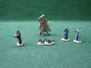 1997 Star Wars Death Star Micro Machines Figs ~ Aunt Beru Uncle Owen Obi Wan etc - Picture 1 of 5