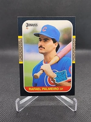 1987 Donruss - Rated Rookie Rafael Palmeiro #43 (RC) - Image 1 of 2