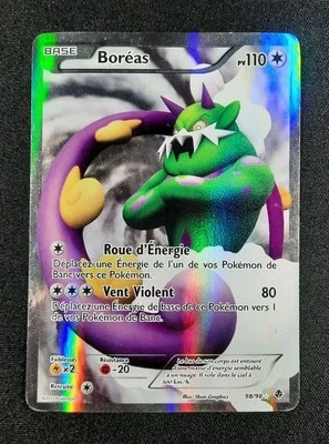 Carte Pokémon : Boréas Full Art 2011 Pouvoirs Émergeants 98/98 LP 🇲🇫 - Photo 1/2