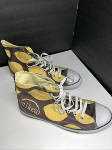 Mike’s Hard Lemonade Promo Canvas High Top Shoes Size 13 Rare HTF NO BOX - Imagen 1 de 11