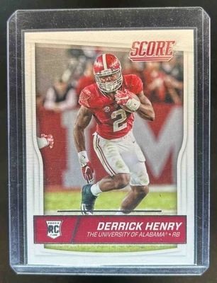 2016 Panini Score Derrick Henry RC Rookie #345 Crimson Tide - Image 1 of 2