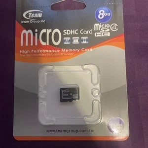 Team Group Micro Sdhc Card 8gb - Picture 1 of 2