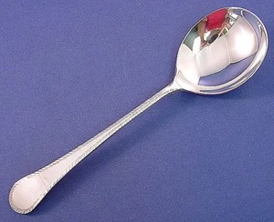 FEATHER EDGE- TUTTLE  STERLING CREAM SOUP SPOON(S) - Picture 1 of 3