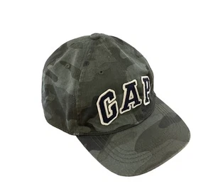 GAP Kids Boy’s Adjustable Hat Cap Green Camouflage Size S - Picture 1 of 6