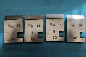 13/16"-14 TPI Coventry Dies for 1" diehead Alfred Herbert Chaser dies used - Picture 1 of 1