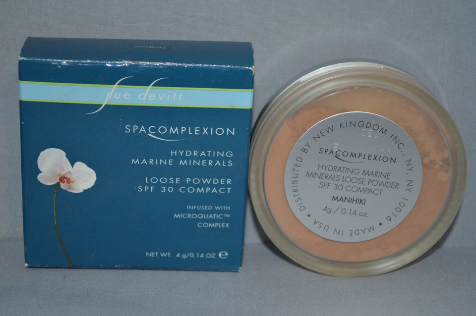 Sue Devitt Spacomplexion Loose Powder Compact SPF 30 Manihiki 0.14 oz New Boxed  - Image 1 of 1
