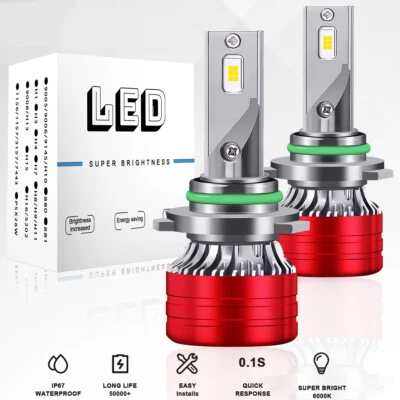 For Chevrolet Epica 2004 LED Headlight 6000K Super Bright White Low Beam Bulbs - Image 1 of 4