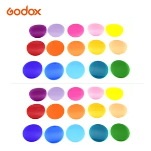 Godox V-11C Filters Kit for Godox AK-R1 15 Color Flash Gels Lighting Filter T5L9 - Picture 1 of 12