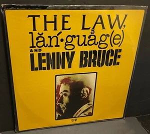 sealed LENNY BRUCE The Law language and Lenny Bruce Phil Spector 1974 SP 9101 - Picture 1 of 2