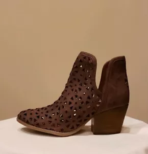 Botas al tobillo para mujer en marrón US 8 nuevas sin caja - Imagen 1 de 8