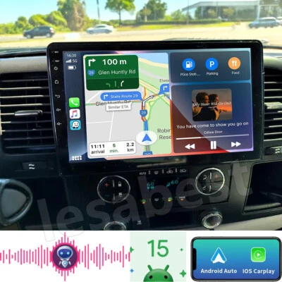 Stereo Android 15 AI Voice GPS Radio For Chevrolet Tahoe Impala Suburban 2007-14 - Image 1 of 4