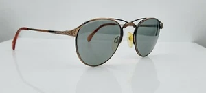 Vintage Neostyle College 411 Bronze Oval Sunglasses Frames Germany - Picture 1 of 5