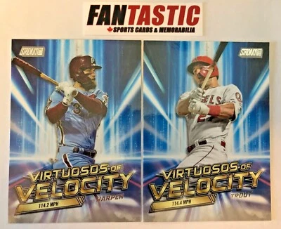 2023 Topps Stadium Club VIRTUOSOS of VELOCITY Insert Card YOU PICK - Image 1 of 2