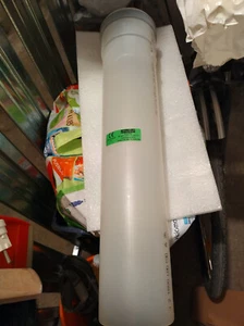Wolf Abgasrohr DN100 L:500mm aus Polypropylen - Bild 1 von 6