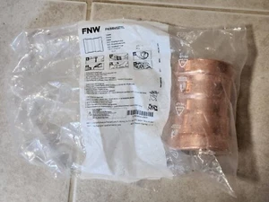 FNW 2-1/2" KUPFER PRESSKUPPLUNG MIT ANSCHLAG FNW5V0276L NEU! - Bild 1 von 2