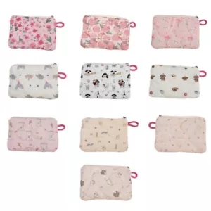 Travel Makeup Bag Quilted Cosmetic Bag Portable Coin Purse Toiletry Bag - Picture 1 of 18