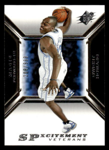 2005 SPx #XCV23 Dwight Howard SPxcitement Veterans SP #d 206/999! MAGIC
