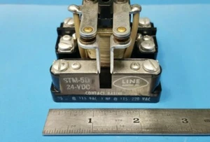 Electromechanical Relay, STM-5D-24VDC, LINE ELECTRIC, DPST-NO - Picture 1 of 7