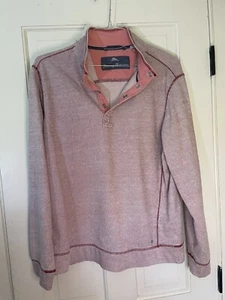 SUÉTER DE MANGA LARGA TOMMY BAHAMA PARA HOMBRE ROJO Y BLANCO - TALLA MEDIANA 0550 - Imagen 1 de 11
