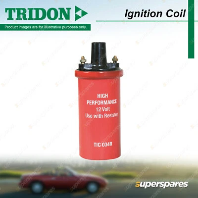 Tridon Ignition Coil for Daihatsu Charade HandiVan Hijet Rocky Scat Oil Filled - image 1 of 2