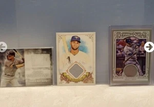 BASEBALL JERSEY 3 CARD LOT - Foto 1 di 5