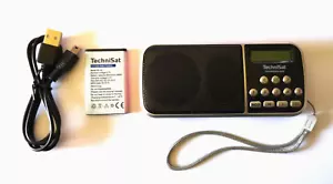 Miniradio Taschenradio TechniSat Techniradio RDR portables UKW Akku LED - Bild 1 von 7