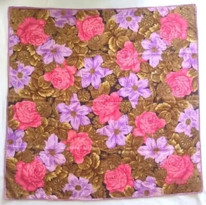 Vintage VALENTINO floral silk scarf! - Picture 1 of 3