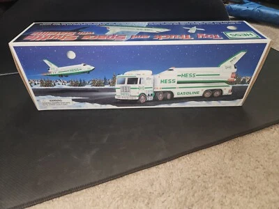 1999 Hess Toy Truck and Space Shuttle with Satellite ( BOX ONLY!!! ) - Image 1 of 3