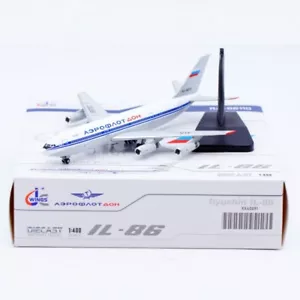 1:400 JC Wings Aerolíneas Aeroflot-Don Ilyushin IL-86 Diecast RA-86110 JET - Imagen 1 de 13