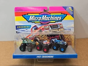 Micro Machines 1995 Galoob Crushers #45 NEU & VERSIEGELT AUF KARTE - Bild 1 von 12