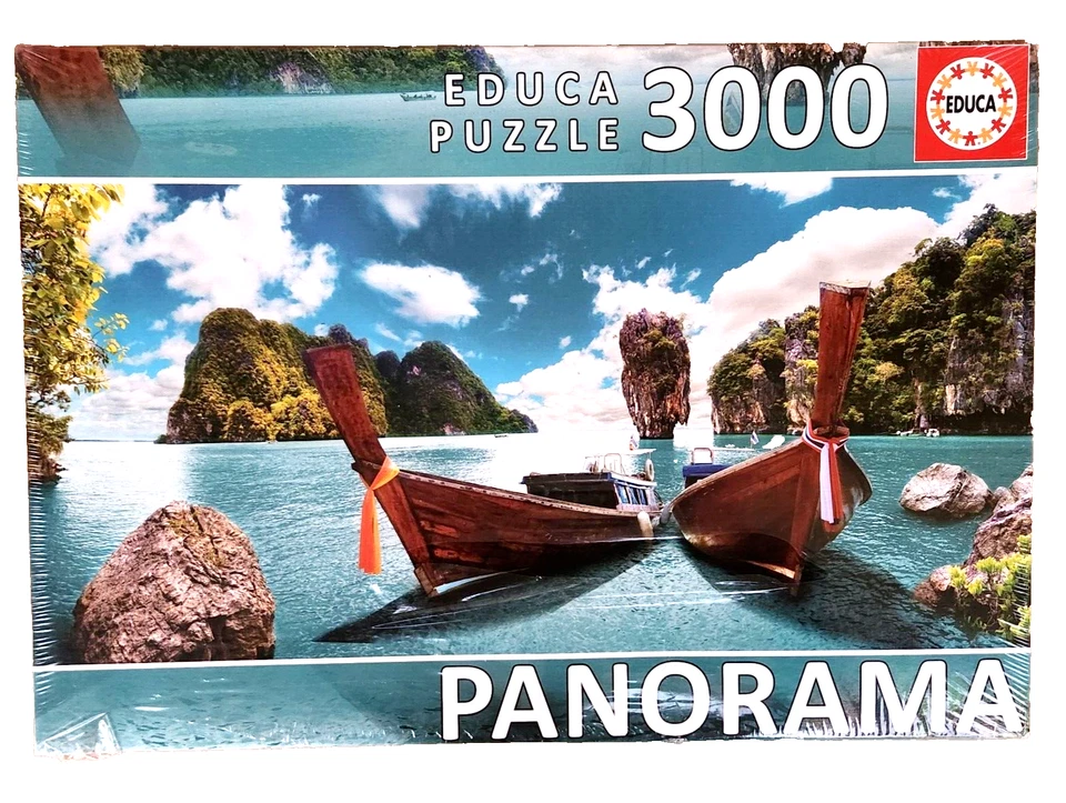 Jigsaw Puzzle 3000 PC Phuket Thailand Panoramic View Educa BRAND Good