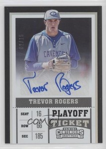 2017 Panini Contenders Draft Picks Playoff Ticket /15 Trevor Rogers #52 Auto