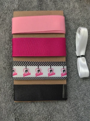 MIXED LOT OF RIBBON GROSGRAIN, SATIN, VELVET DIFFERENT WIDTHS BRAND NEW 10/15/20 - Image 1 of 2