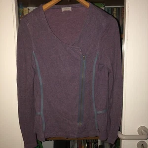 WRAP LONDON Sweat Jacke Lila Grau Meliert 36/38 Sehr Gepflegt - Bild 1 von 2