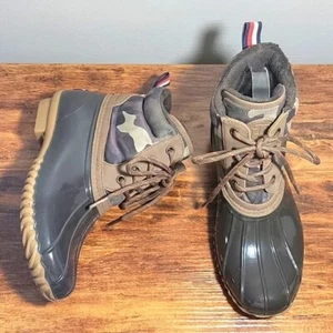 Tommy Hilfiger Harvet Harvest Camo Duck Outdoor Regen Schnee Stiefel Booties - 6 - Bild 1 von 13