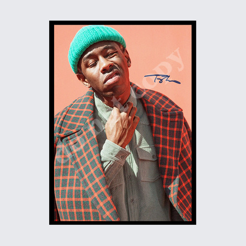 TYLER THE CREATOR SIGNED AUTOGRAPH POSTER PRINT A5 A4 | eBay