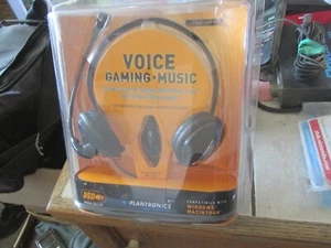 Plantronics Voice 645 Audio DSP Stereo USB Headset Headband Music Gaming New - Picture 1 of 2