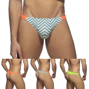 Männer Surf Beach Sexy Low-Rise Bikini String Slips Bademode Badehose Trunks Cup - Bild 1 von 37