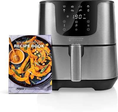 PRINCESS Friggitrice ad Aria 5.5 Litri 1700 Watt colore Argento - 182060 - Immagine 1 di 4