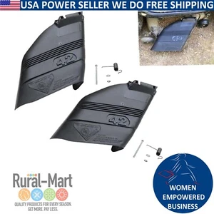 2PK Craftsman Husqv 42" Mower Deck Deflector Shield Kit 130968 532130968 w/hrdw - Picture 1 of 5