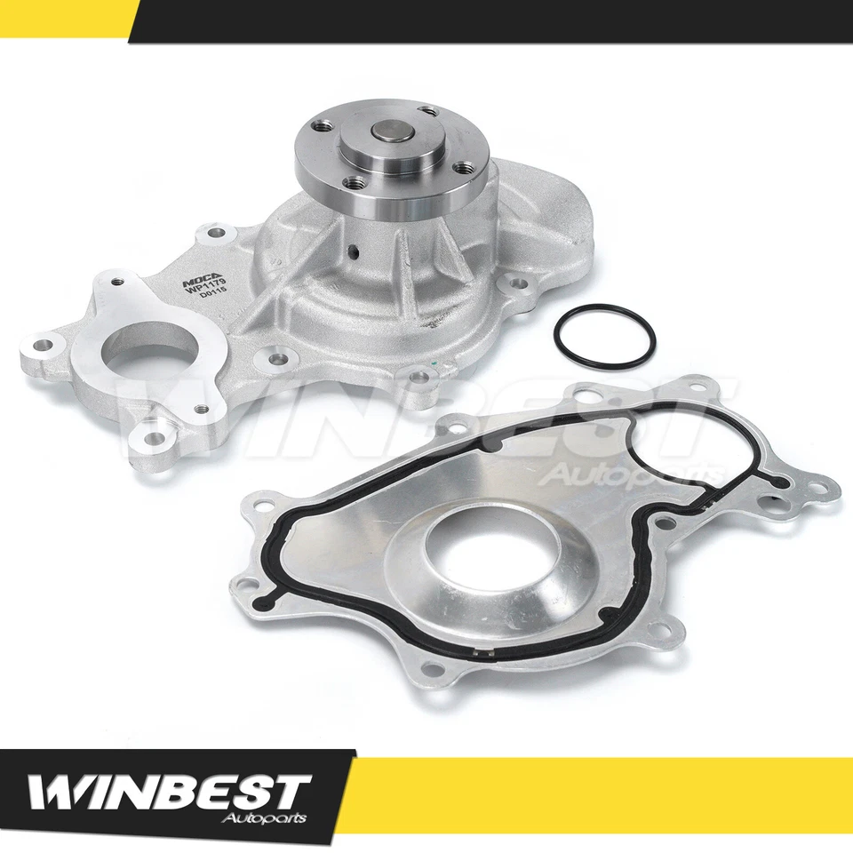 Bomba de agua del motor compatible con Ford Transit-150 250 350 Mustang F-150 Mustang 3,7 L Foto 1 de 4