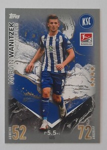Topps Match Attax 2. Bundesliga 23/24 Marvin Wanitzek #405 Karlsruhe SC