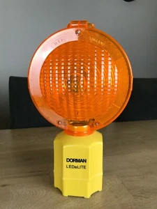 Dorman LEDaLite Amber Lens Warning Lamp / Hazard / Danger Lamp Static Light NEW - Picture 1 of 6