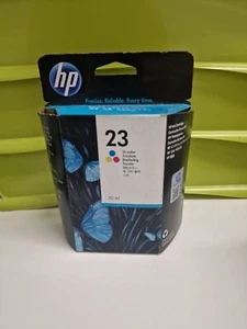 HP 23 Tri-Color Ink Cartridge C1823D Genuine. Expired. - Picture 1 of 1